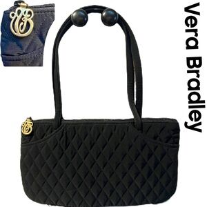 Vera Bradley Classic Black Quilted Women's Bag